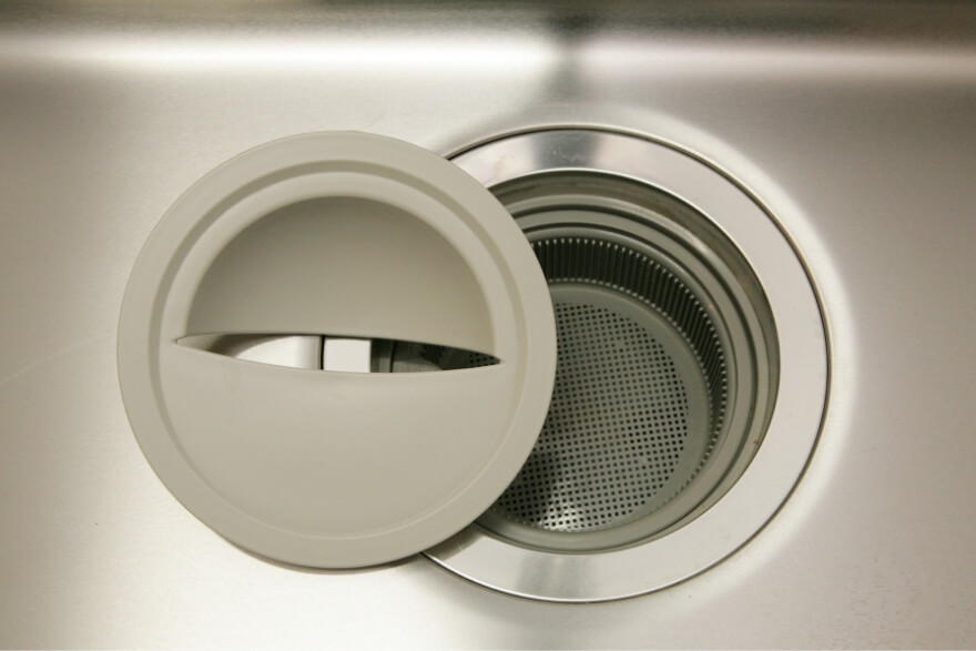 キッチンの排水口